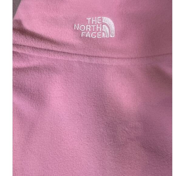 The North Face Fleece Pullover TKA Attitude Womens XL Zipper Cameo Pink Black - Picture 12 of 12